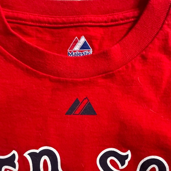 NEW Majestic Jacoby Ellsbury Women’s MLB Apparel Red Sox Name and Number T-Shirt - Picture 5 of 7